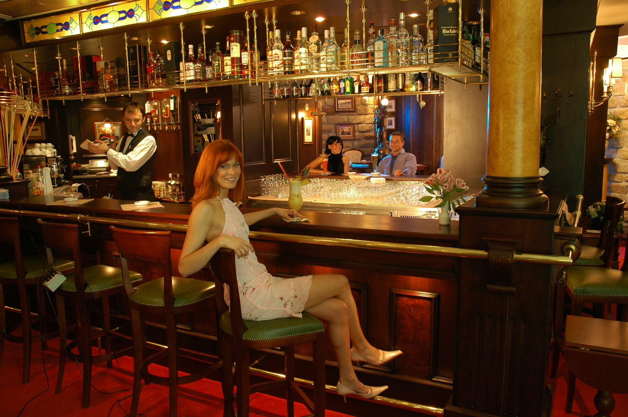Spa Hotel Imperial Karlovy Vary Luaran gambar The bar at the American Bar